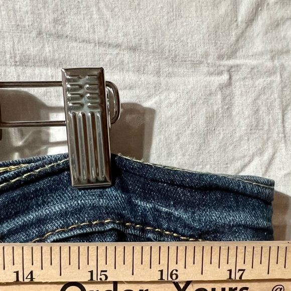 Levi's 505 Blue Denim Straight Leg Regular Fit Jeans Men's Size 36 x 32 - Picture 12 of 12